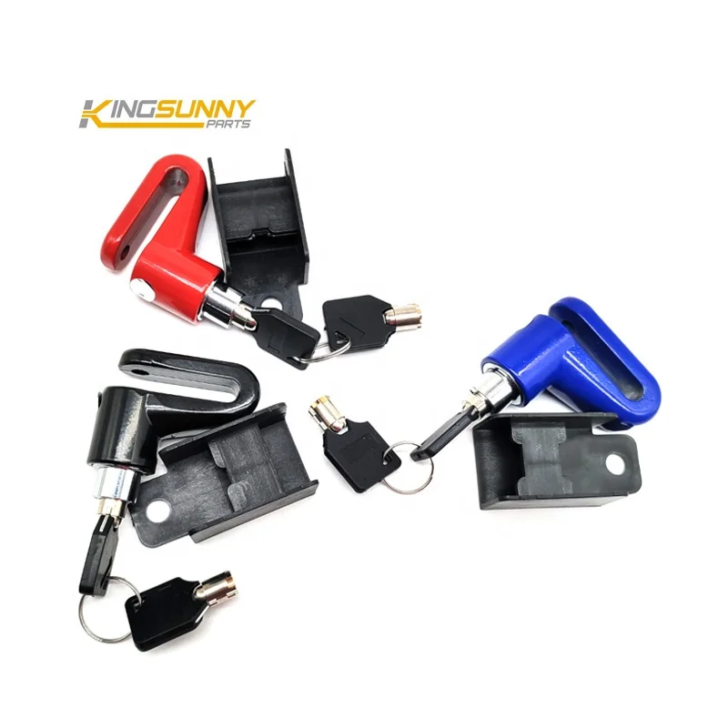 King Sunny Disc Brake Lock for Electric Scooter Spare Parts Anti-theft Lockstitch Kick Scooter Repair Accessories