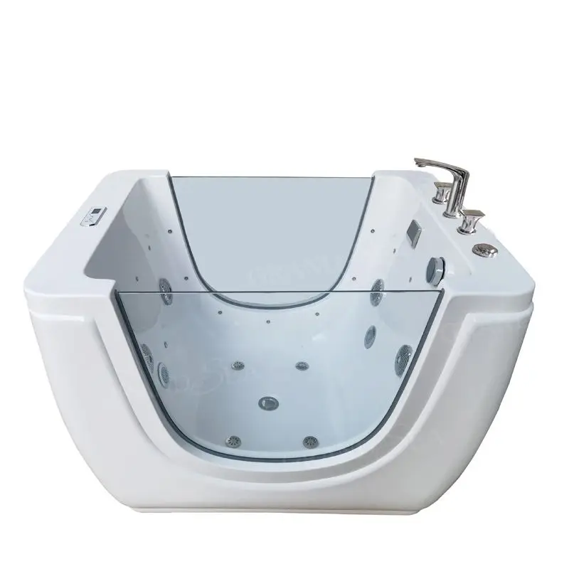 High Quality Baby Spa Thermostat Freestanding Baby Bathtub Hydrotherapy Kids Spa Bathtub