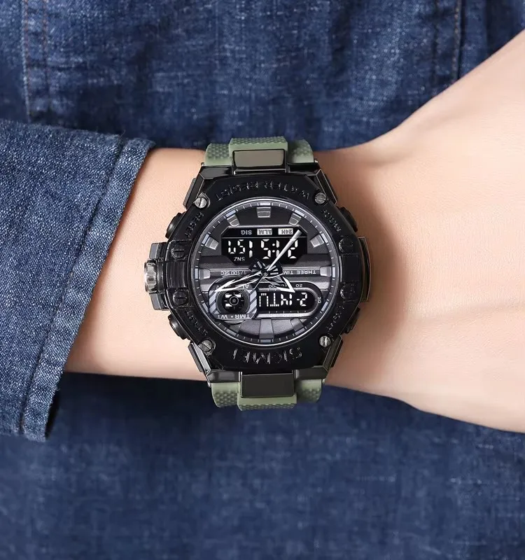 Guangzhou Skmei custom watches 2221 digital wholesale private label outdoor wristwatch for gents mens luxury watches men