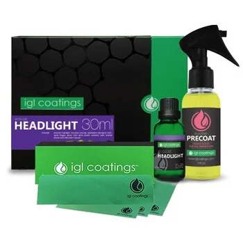 
Extreme Hardness Car Headlights Headlamp Nano Ceramic Coating Restoration Kit Ecocoat Headlight 
