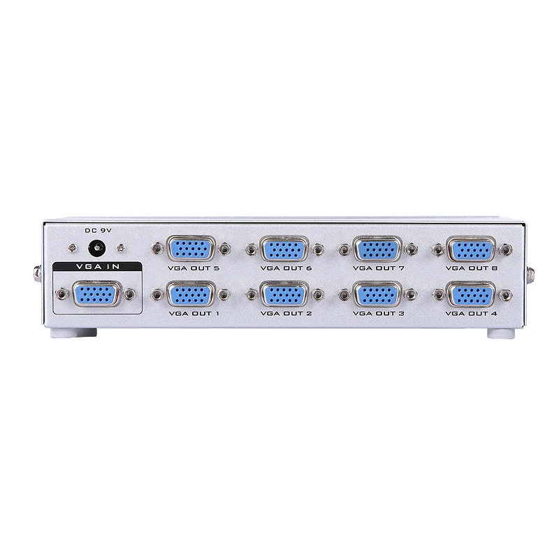 MT-VIKI 1080P 8 port VGA splitter 1 in 8 out