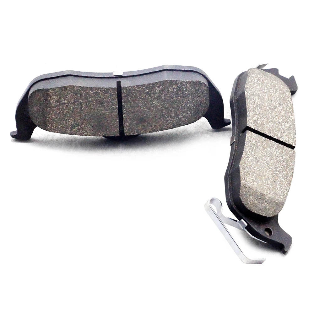 Ультратихие усовершенствованные керамические задние тормозные колодки премиум-класса D1041, набор совместимых с Nissan Pathfinder Titan Armada Infiniti QX56