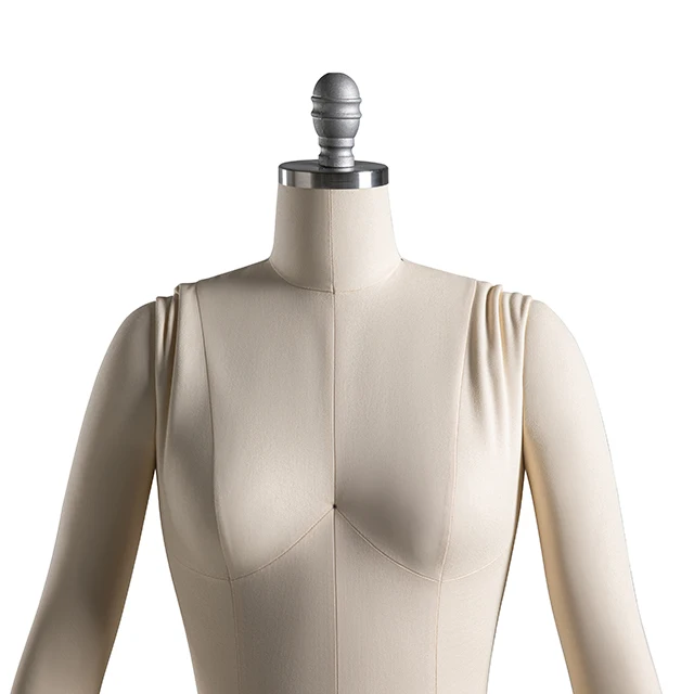 Customized Adjustable Tailor Mannequin Tailor Manufacturers female Cheap Tailoring Half Body Mannequin With Wheels