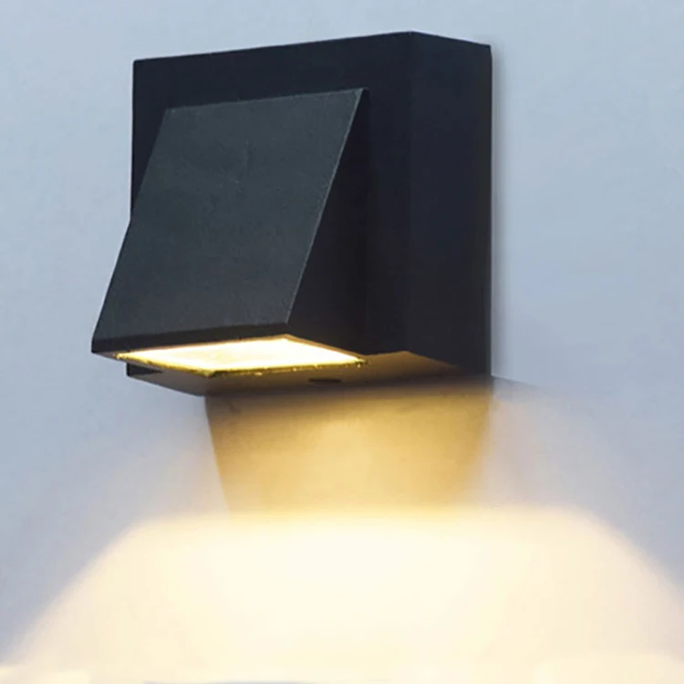 3w 5w Modern Simple Creative Outdoor Waterproof Wall Lamp Led Courtyard Lamps Gate Terrace Balcony Garden