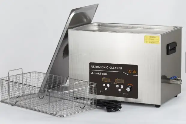  AcmeSonic 30l беспроводной Регулируемый двигатель Многофункциональный мощный Ультразвуковой очиститель с дегазом для