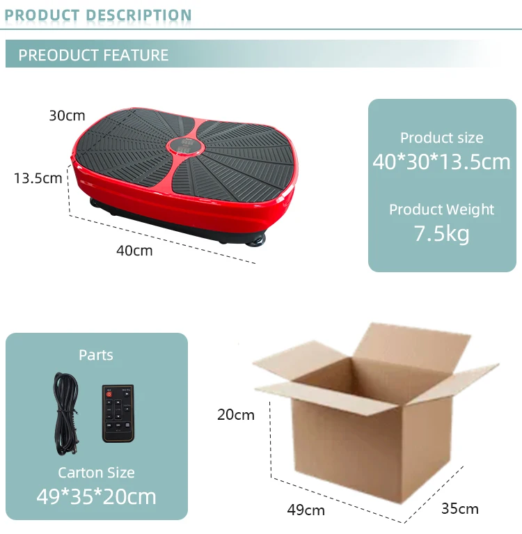 HAC-C38  2024 Year New Platform Massager for Losing Fat Weight with EMS small size hot sales in japan