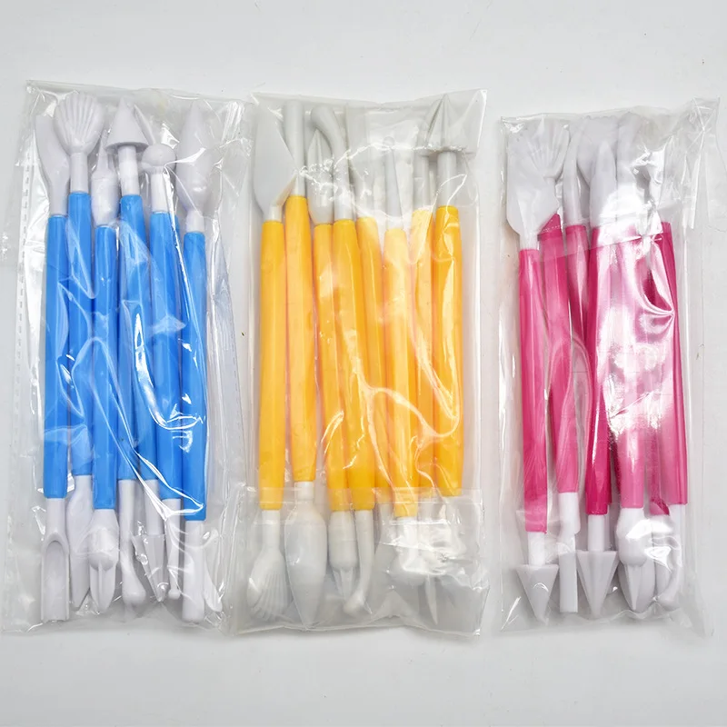 Hot Selling 8pcs Cookie DIY Fondant modelling tools Baking Tool Set cake decoration tools cake decorating pen