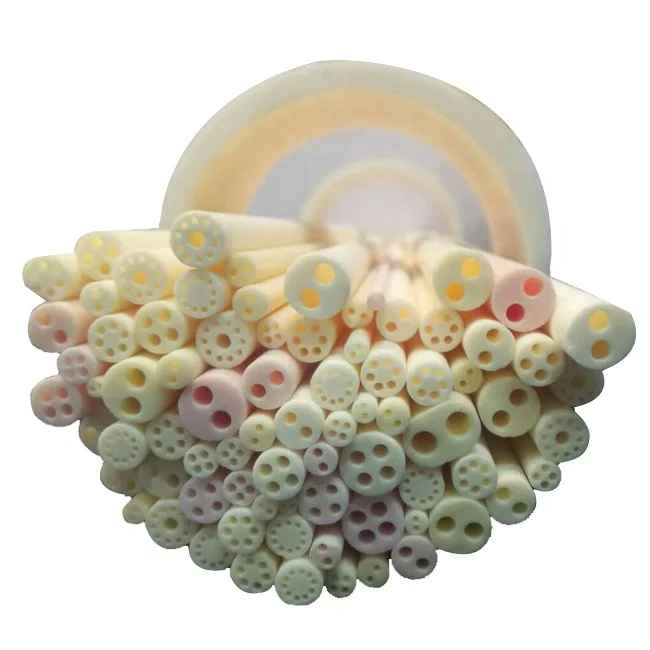 99 al2o3  alumina ceramic insulating tube for electric wire protection