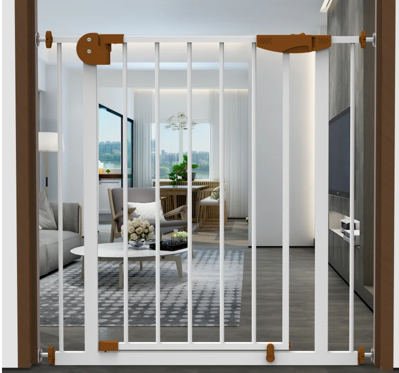 Easy-to-Install Child Safety Gate Protective Barrier Guard for Stairs Baby Safety Fence for Home Essential Baby Supply