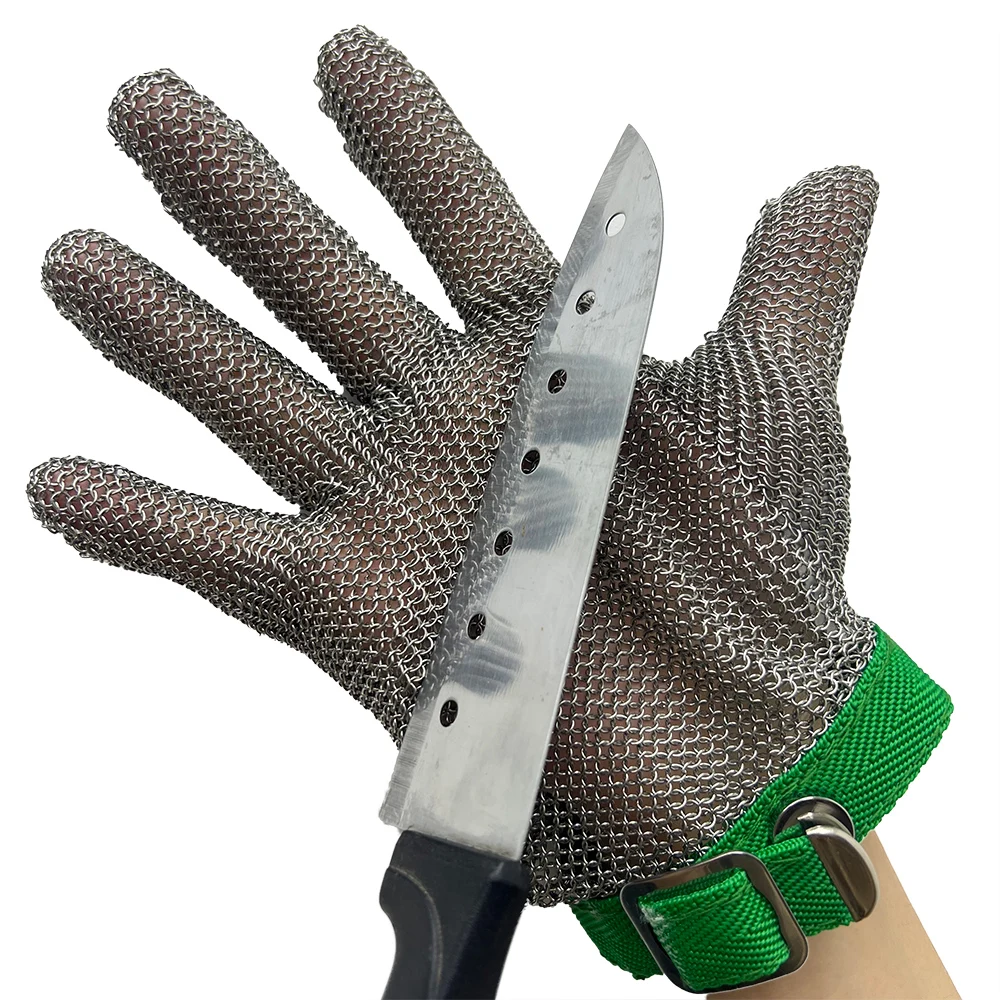 Eyson New Popular Metal Gloves Industrial Stainless Steel Safety Gloves Construction