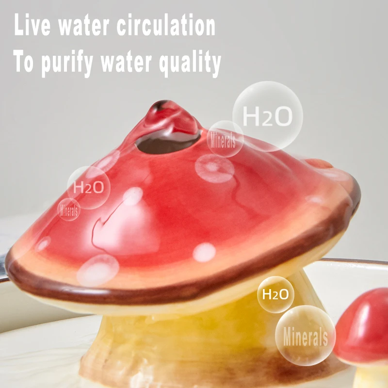 Automatic Pet Cat Water Fountain with USB, Dogs Mute Drinker Feeder Bowl, Drinking Dispenser Pet Drinker