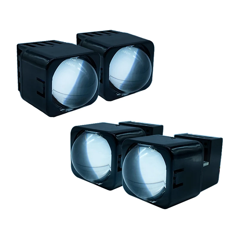 High Power 12V Car Universal type Led projector Single lens for fog light headlight High/Low Beam Modules Highlight retrofit