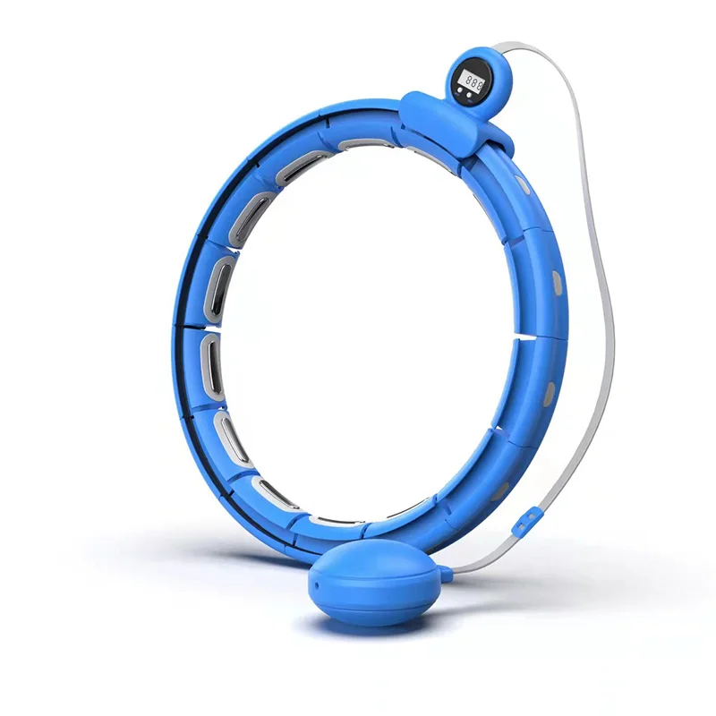 2023 Detachable Smart Hoola Hoops Fitness Gym Equipment Sports Workout Exercise Weighted Smart Hula Ring Hoop