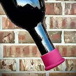 Reusable Silicone Wine Stoppers Glass Bottle Covers Champagne Saver Corks Leak Proof Wine Cap for Keep Beverage Fresh Sealed