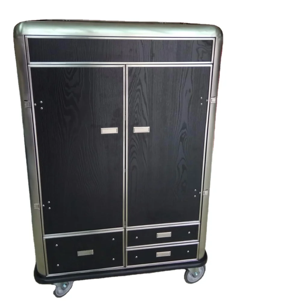 Luxury housekeeping trolley/ housekeeping cart for hotel project