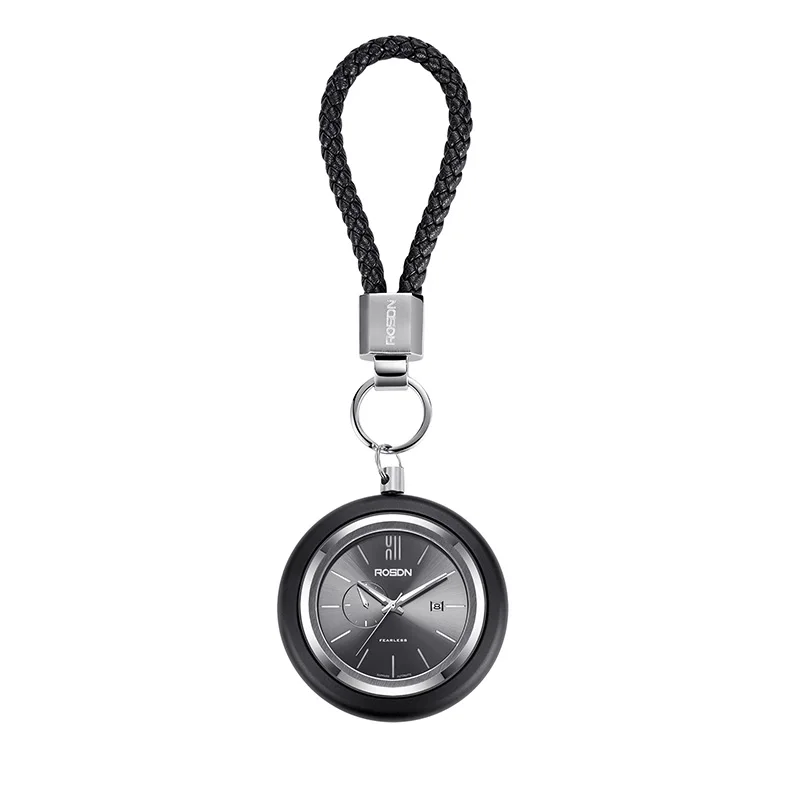 ON SALE Pocket Watch Mechanical Chronograph Watch 5 ATM With 3 Style Straps Waterproof Mechanical Chronograph Watch