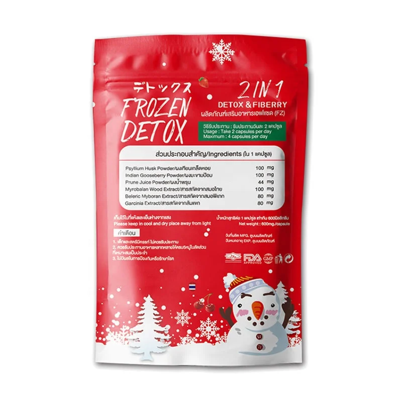 natural safe detoxification slimming capsules fast weight loss burning fat flat stomach frozen detoxification capsules
