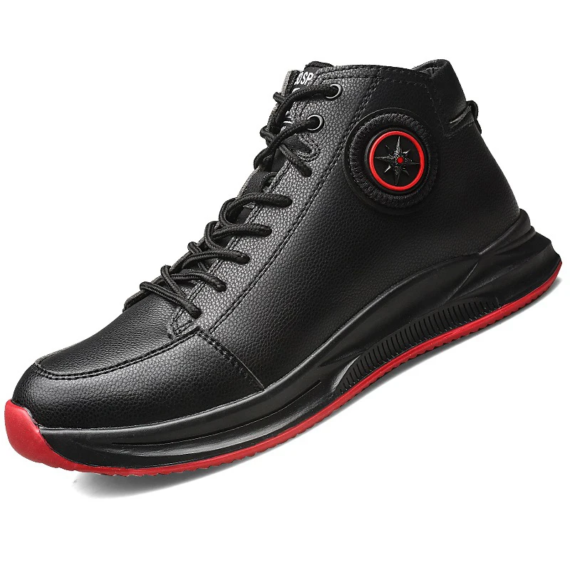 Hot Sale Indestructible Steel toe Industrial Shoes Anti puncture and slip Men Safety Shoes for construction