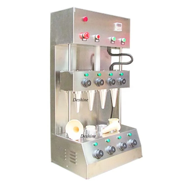 Electric pizza cone maker/ cone icecream machine/pizza making line