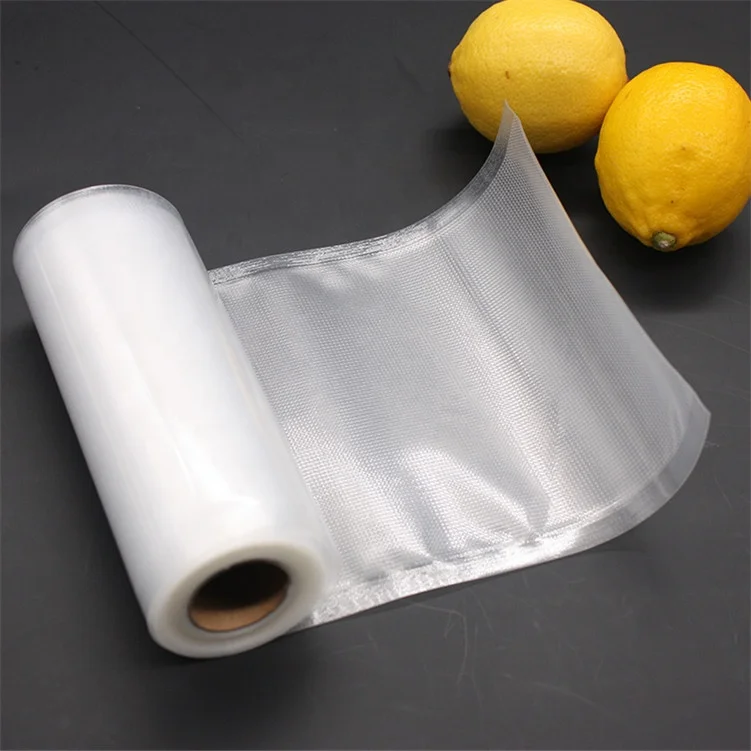 High quality embossed vacuum roll packaging machine for family food packaging storage bags