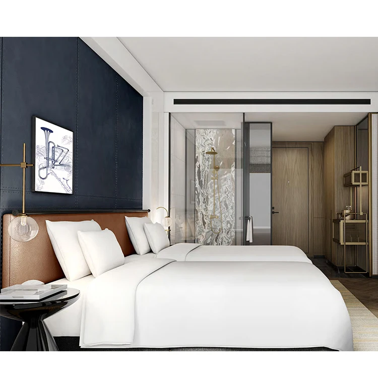 5 star capsule hotel furniture bed room set luxury hotel furniture bedroom sets