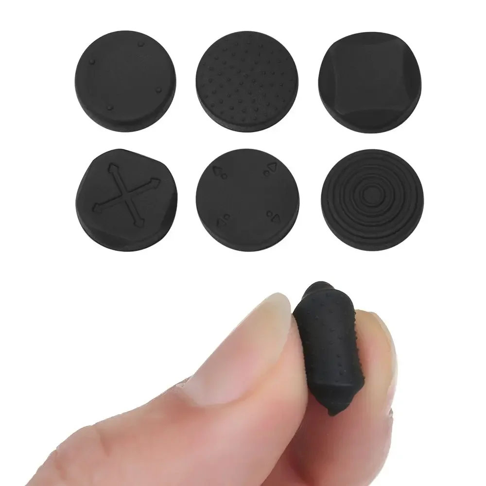 6 In 1 Silicone Thumbstick Grip Cap Joystick Analog Protective Cover For so-ny PlayStation For Psvita PS Vita PSV 1000/2000 Slim