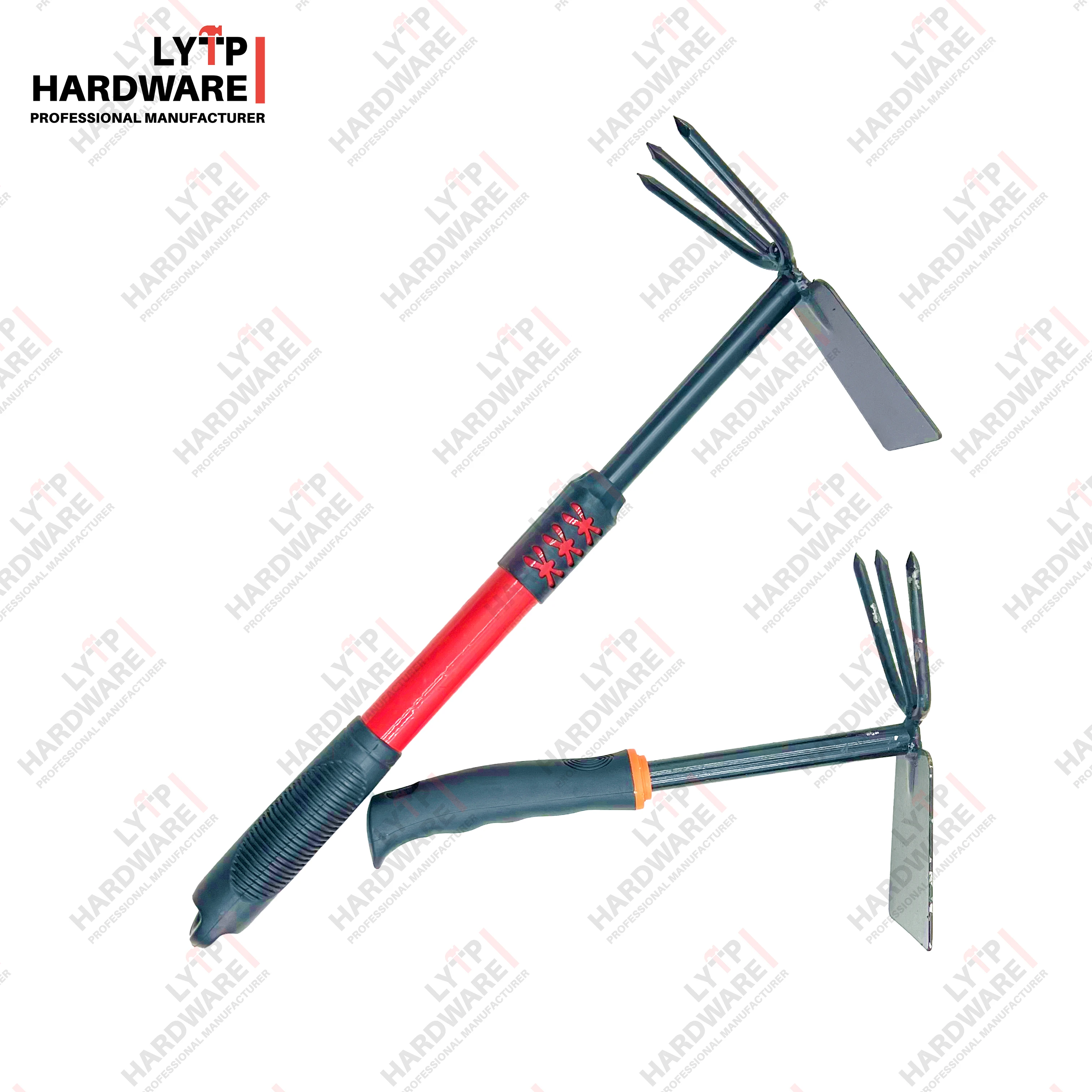 Agricultural Farming Tool Set Including Metallic Hand Shovel Trowel Rake Hoes Gardening Tool Kit