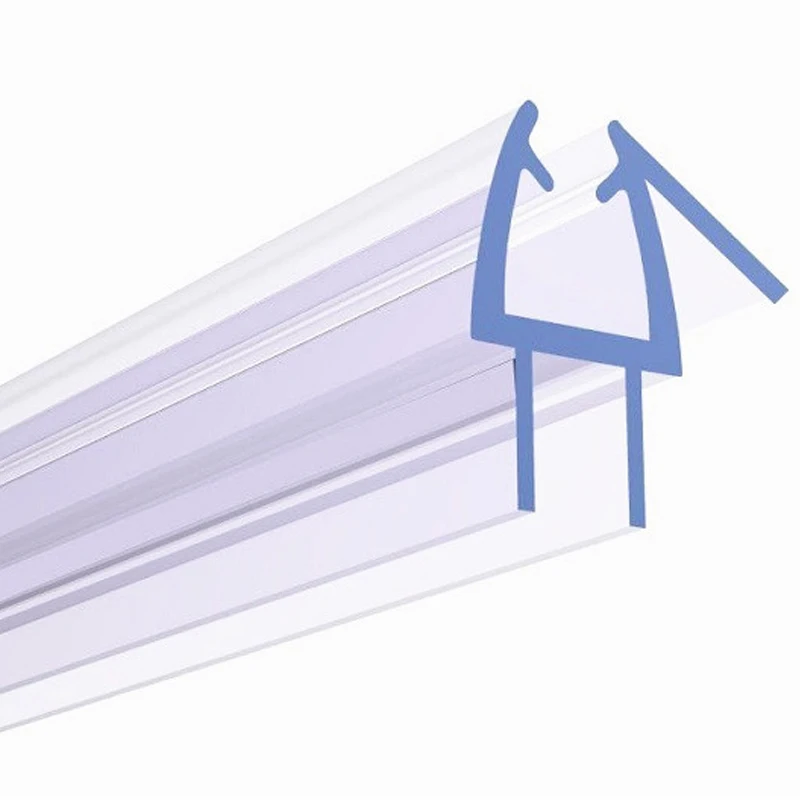 Водонепроницаемая прозрачная пластиковая уплотнительная лента для двери душа из
