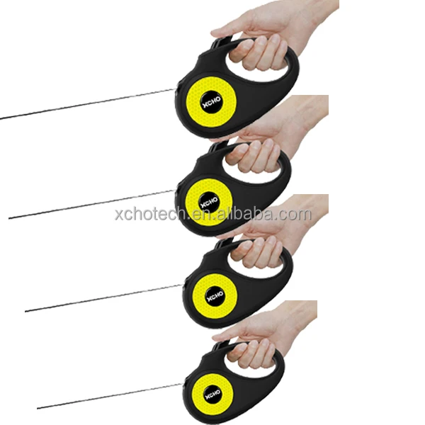 XCHO 360 tangle-free pet leash extendable automatic 3M 5M heavy duty dog leash reflective retractable dog leash