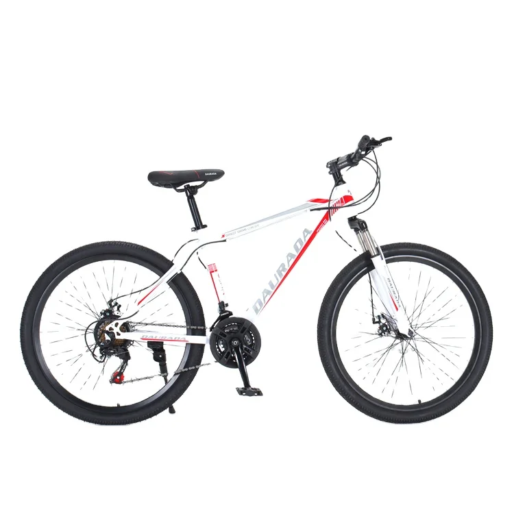 High quality adults mountain bicycle 26 inch 21 speed Double disc brake Steel frame minibikepocketbikes