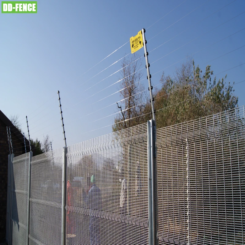 Hot Sale High Security 358 Anti Climb Fence Anti Cut Fencing with Electric Fence for Prison Airport Border Railway