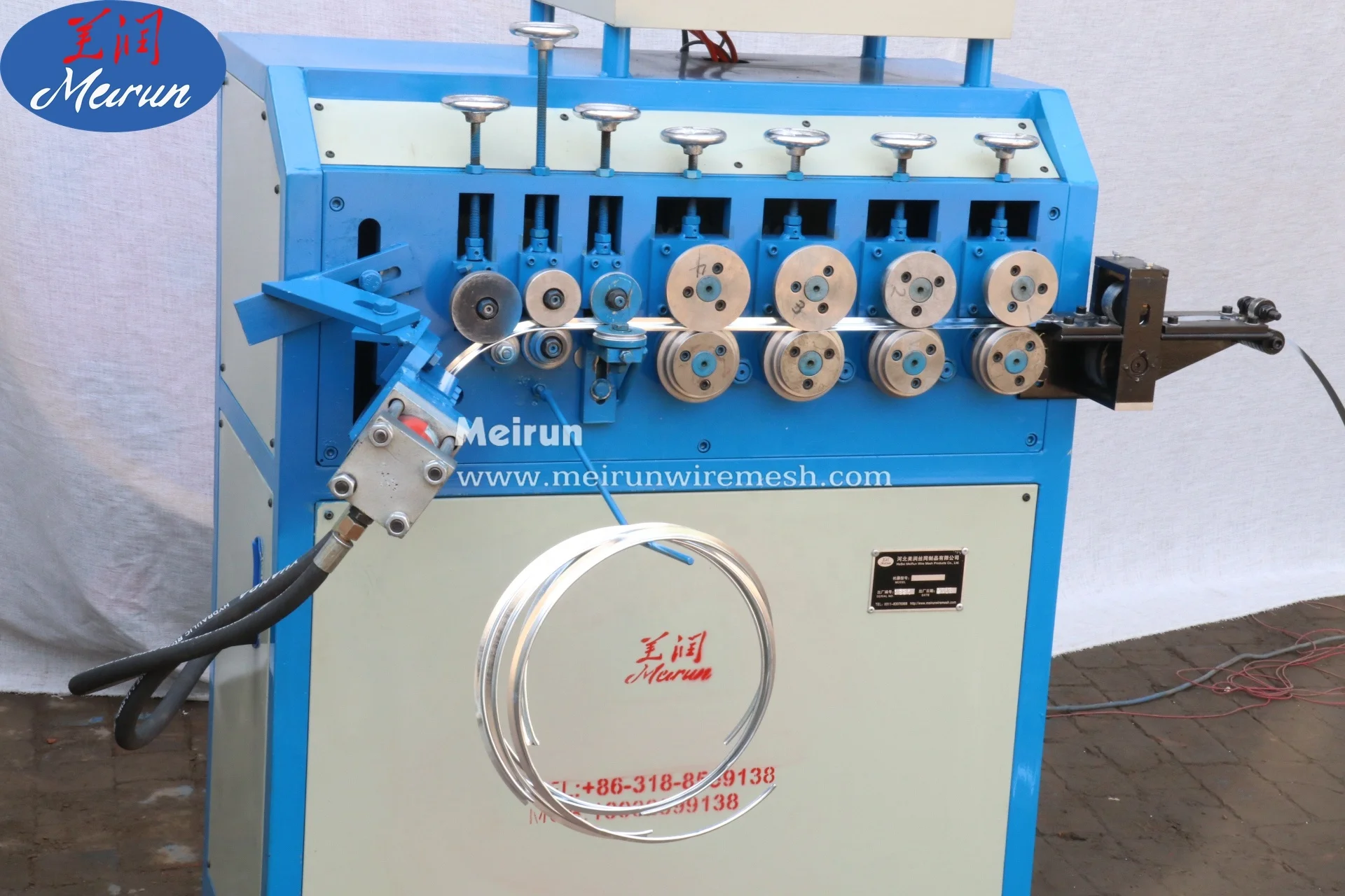 High output coiler making machine
