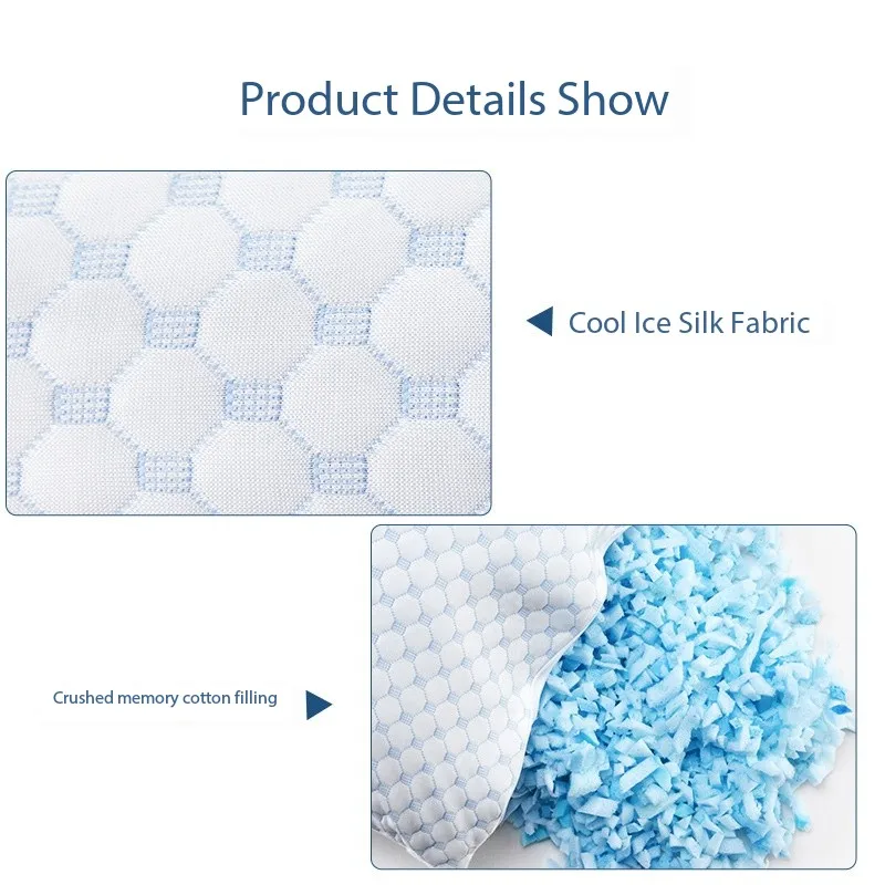 Summer double-sided pillow cooling can disassemble and wash debris memory cotton pillow bed