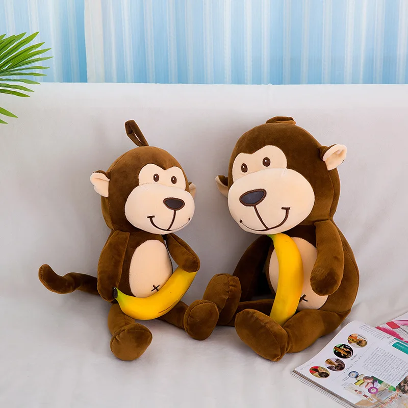 Customized stuffed animal plush toy monkey