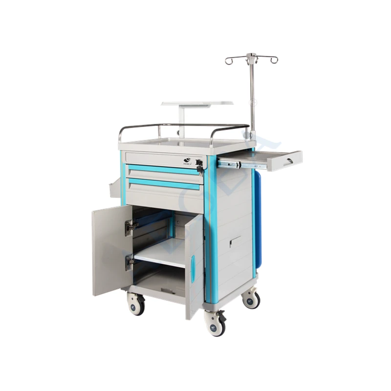 AG-ET014B1 пластиковые медицинские аварийного Арбе с ящиками