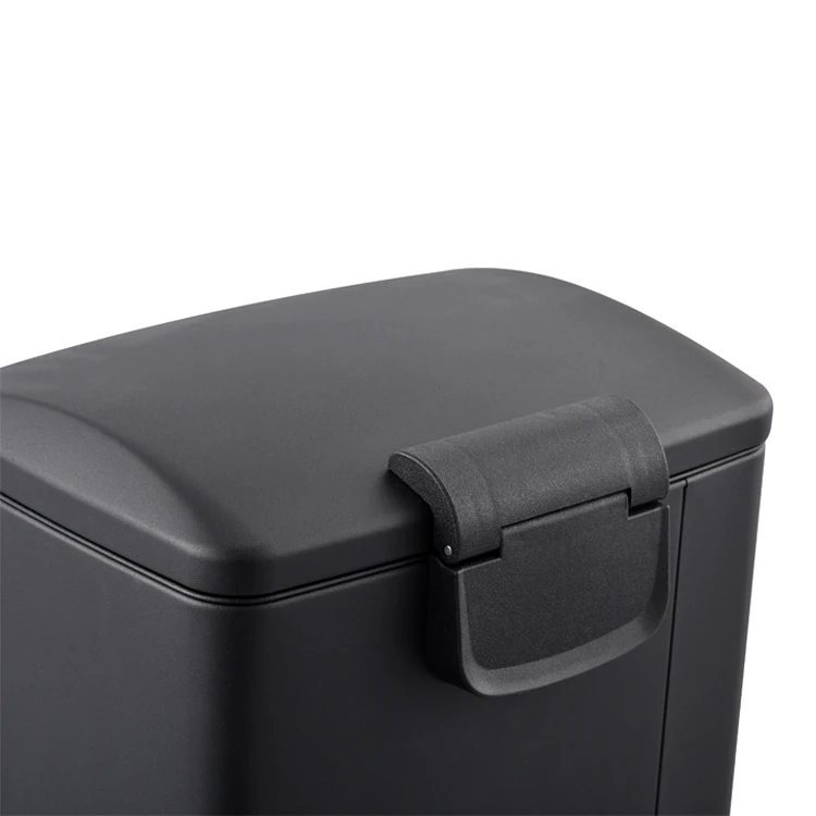 Hot Sale Eco-Friendly Home Office Trash Can Indoor Household Storage Plastic Metal Stainless Steel Stainless Colored Waste