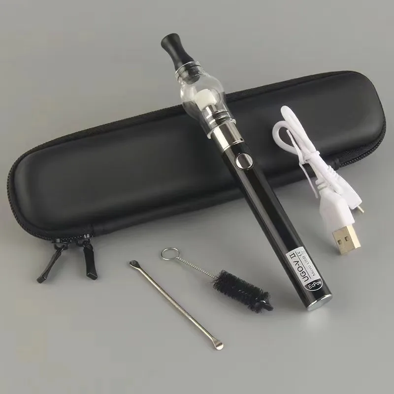 UGO v-II воск сухой травы испаритель 2021 хит продаж Предварительный нагрев Micro USB 650 mah перезаряжаемый 510