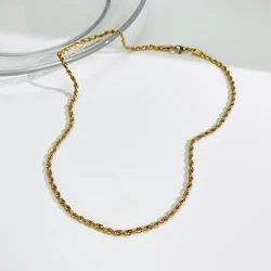 Stainless Steel Sweet Colors Multicolor Bear Acrylic Pendant Choker Necklaces Women 18K Gold Plated Beaded Pearl Fine Jewellery