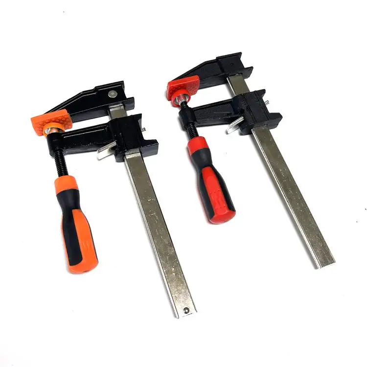 Heavy Duty F Type Clips Quick Release Clamping Tools Sliding Arm Woodworking Carpenter F Clamp