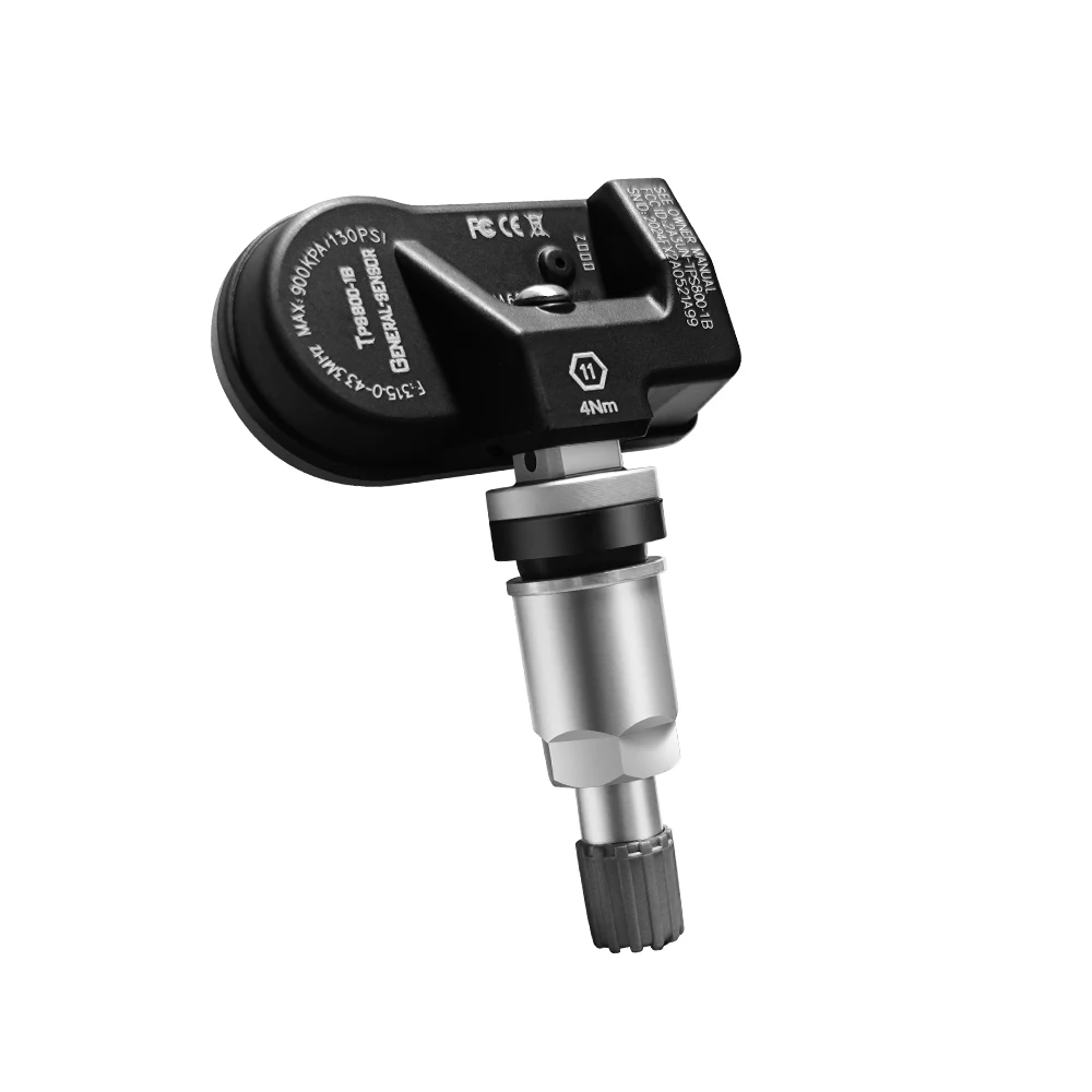 Factory direct sales programmable sensor 315MHz 433MHz metal valve sensor