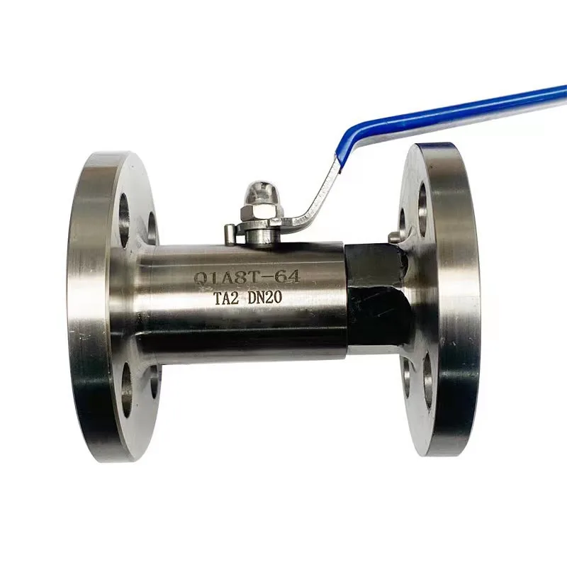 titanium TA2  dn15 thread ball valve