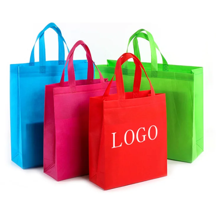YC Customized Digital Printing Waterproof Matte Laminated Carry T-shirt PP Non-Woven Tote Bag Gravure Surface Handling