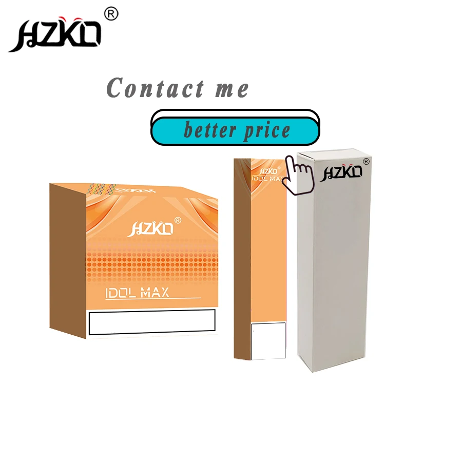 Новый HZKO IDOL MAX Быстрая доставка 100% оригинал 30 различных цветов