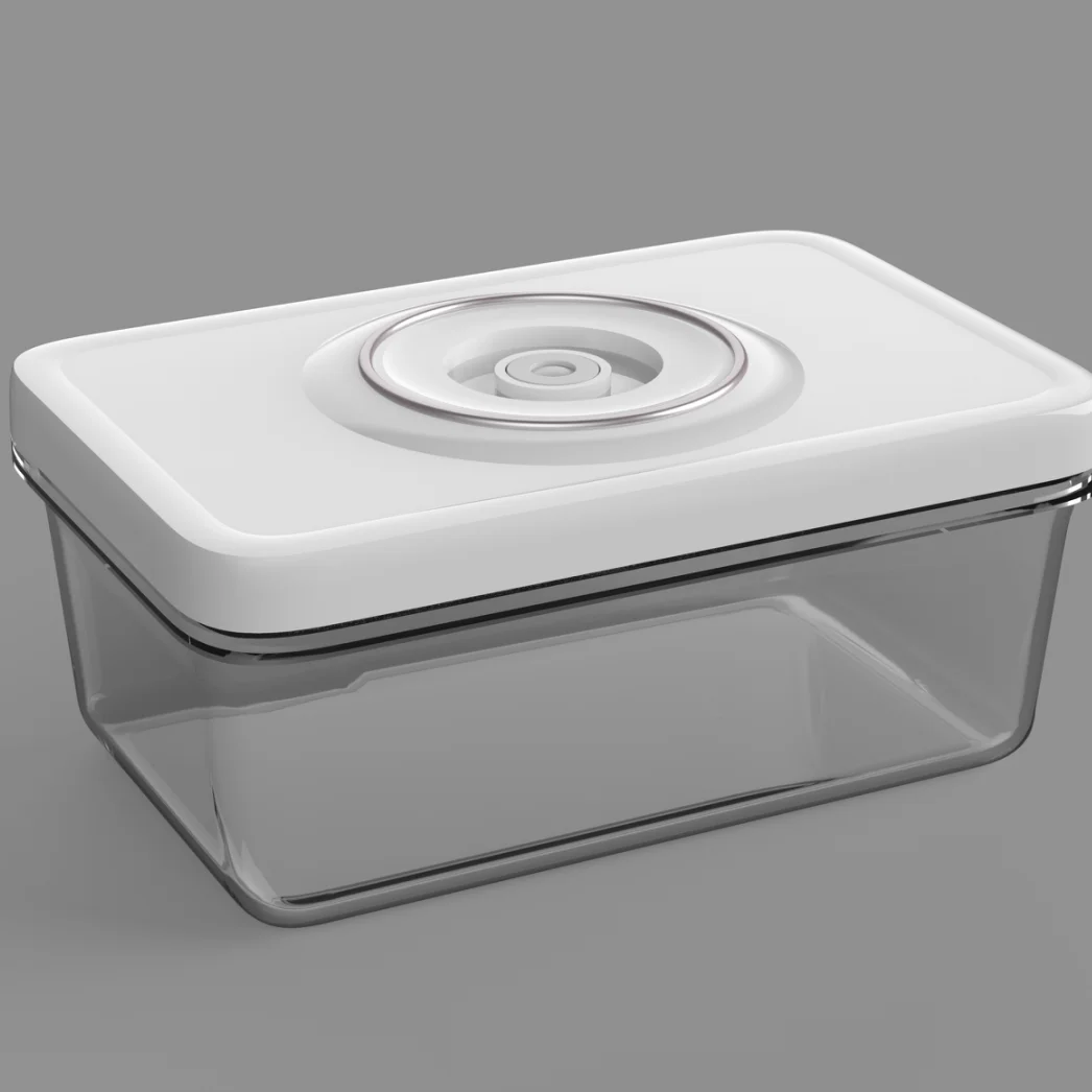 2024 New Product Refrigerator Fresh-Keeping Vacuum Sealed Containers Food Storage Canister Set