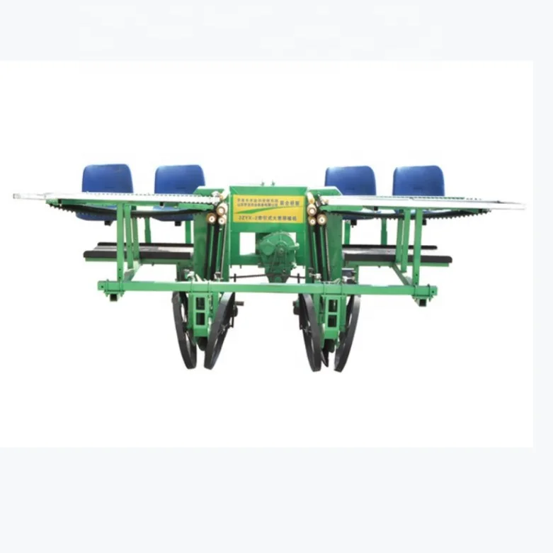 self walking lettuce seedling planting machine potatoes agricultural transplanter with adjustable row spacing and plant spacing