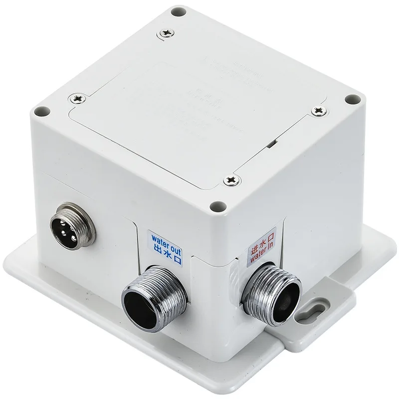 Infrared sensor automatic faucet brass solenoid valve with control box