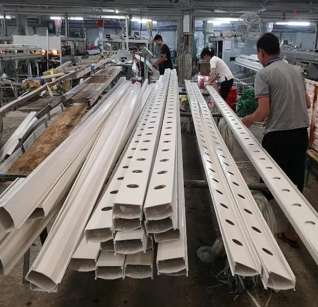 Customized Sizes Hydroponic Tube Square PVC Pipe for Plant Growing Nft System