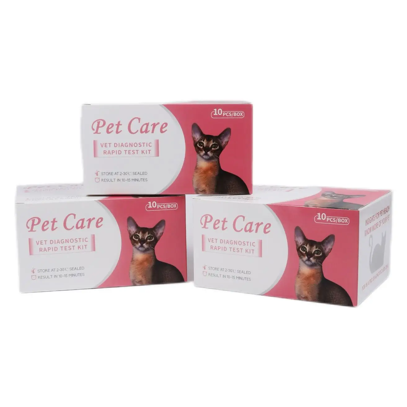 Medical devices and  Supplies veterinary Rapid Test Kit Feline test kit FIV/FELV