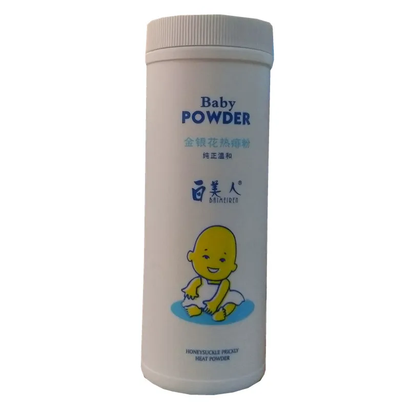 
Wholesale high quality skin care 140g mild soothing baby talc powder OEM/ODM 