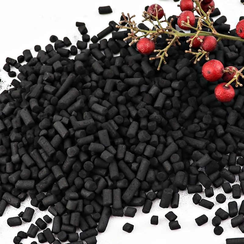 Air Purification Acid Wash Coal Based Pellet cylindrical Columnar Activated Carbon used for h2s adsorption